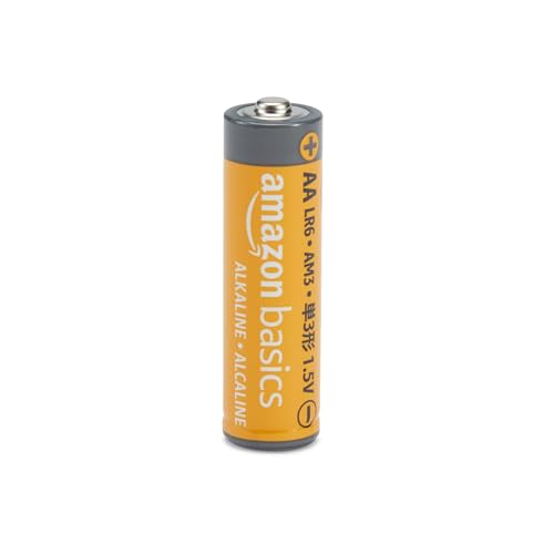 Amazon Basics 20-Pack AA Alkaline Batteries, 1.5 Volt, 10-Year Leak-Free