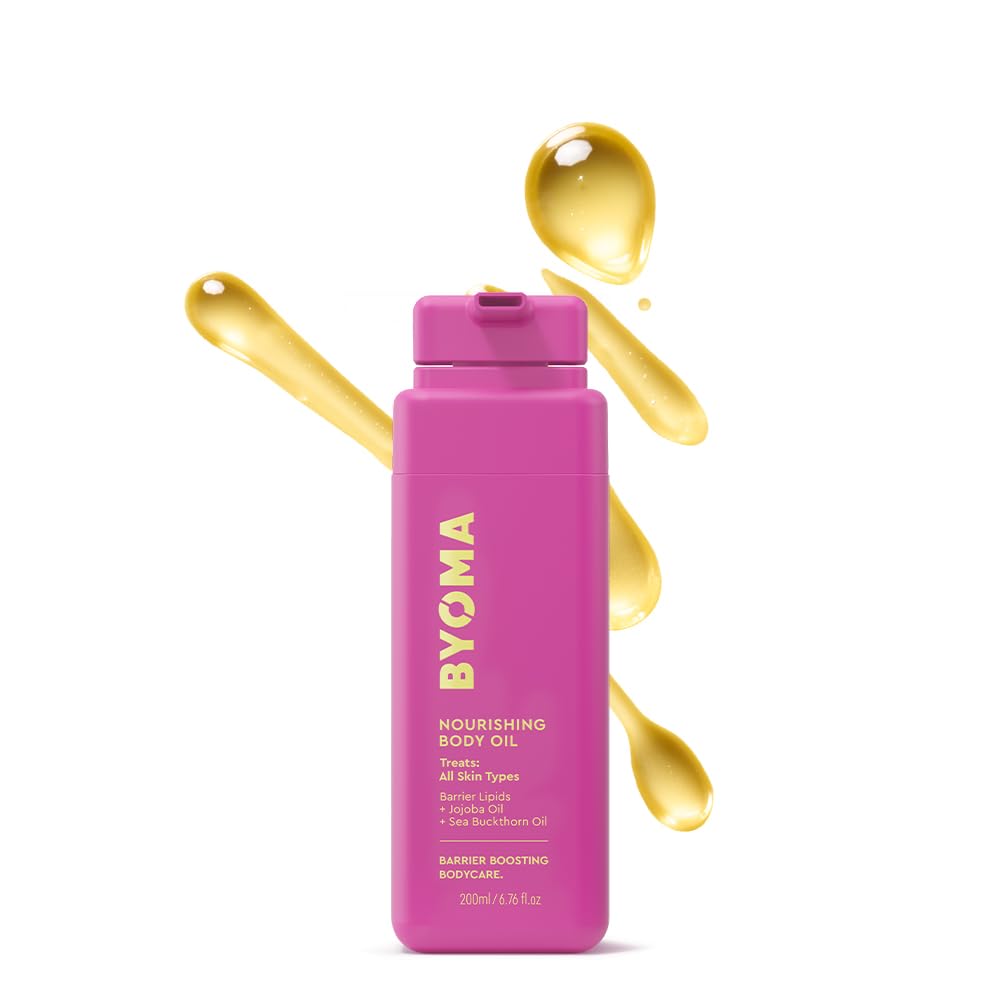 BYOMA Nourishing Body Oil - For All Skin Types - Lightweight, Fast-Absorbing