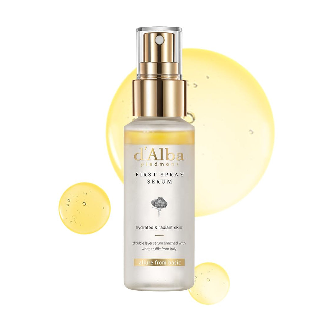 d'alba Piedmont Italian White Truffle First Spray Serum, Vegan Skin Care