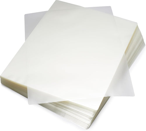 Amazon Basics Clear Thermal Laminating Plastic Paper Laminator Sheets, 9 x