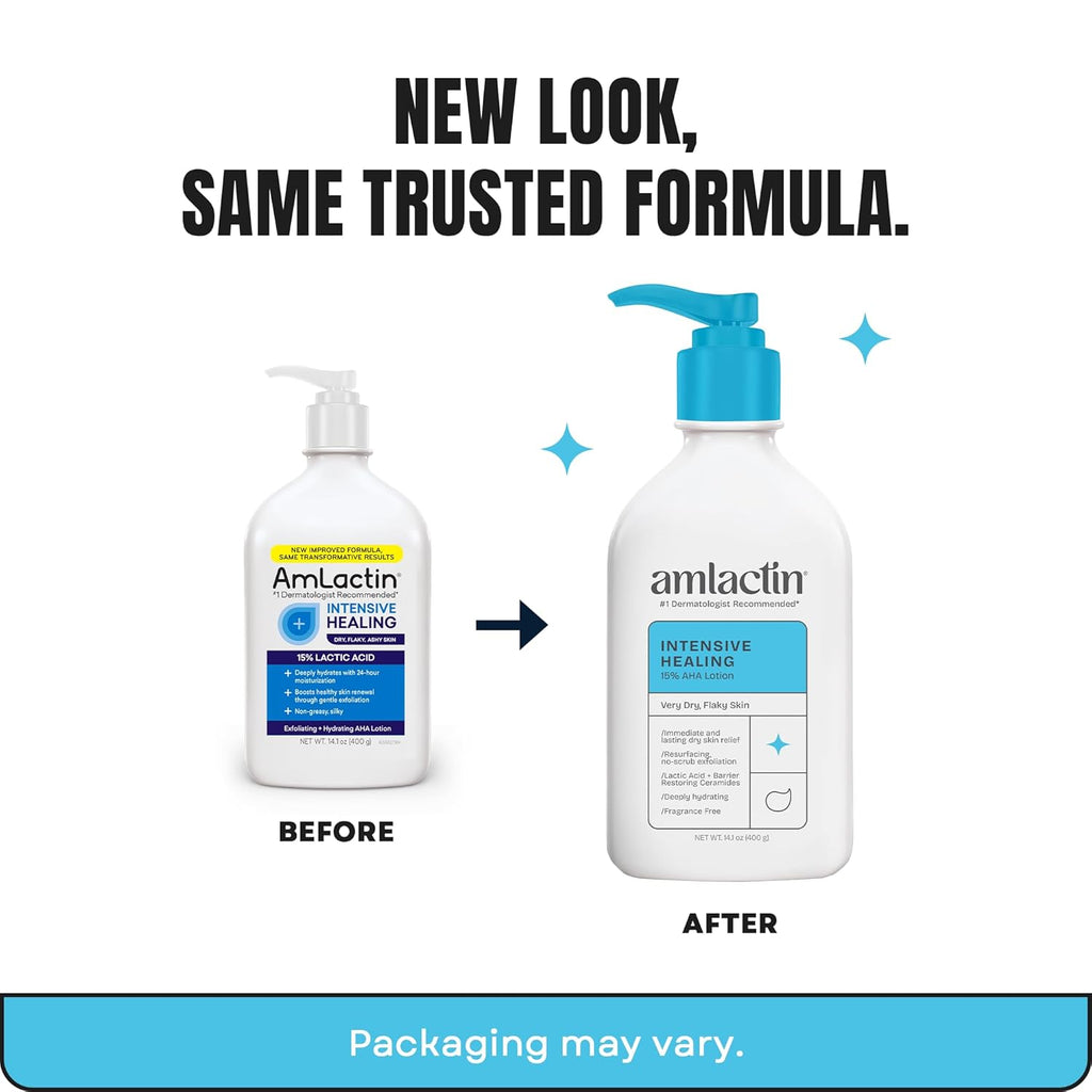 AmLactin Intensive Healing Body Lotion - Therapeutic Lotion for Extremely Dry