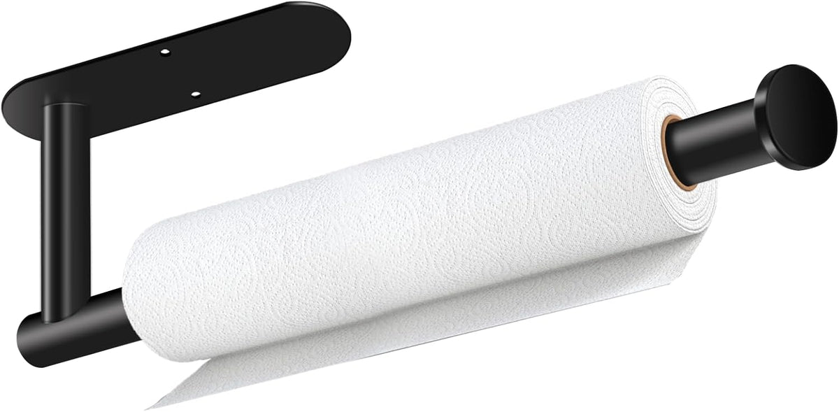 Paper Towel Holder, Self Adhesive or Drilling Paper Towel Holder Under