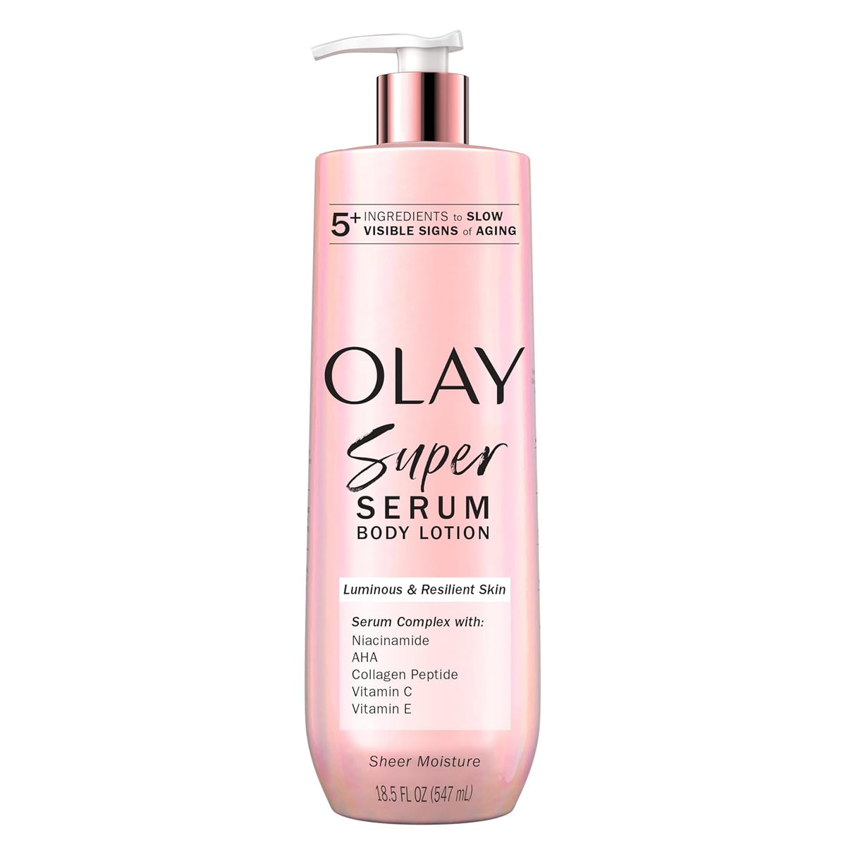 Olay Super Serum Hand & Body Lotion for Dry Skin, 24hr Long Lasting