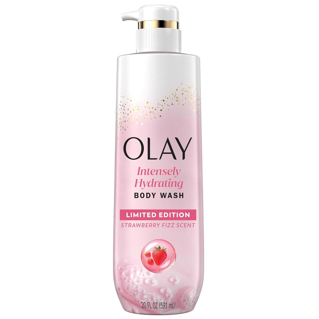 Olay Body Wash for Women, Intensely Hydrating, Pro-Hyaluronic Acid Serum