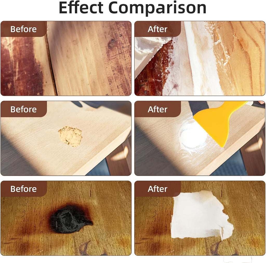 BONCART Wood Filler,Wood Putty,Wood Filler Paintable,Wood Repair Putty