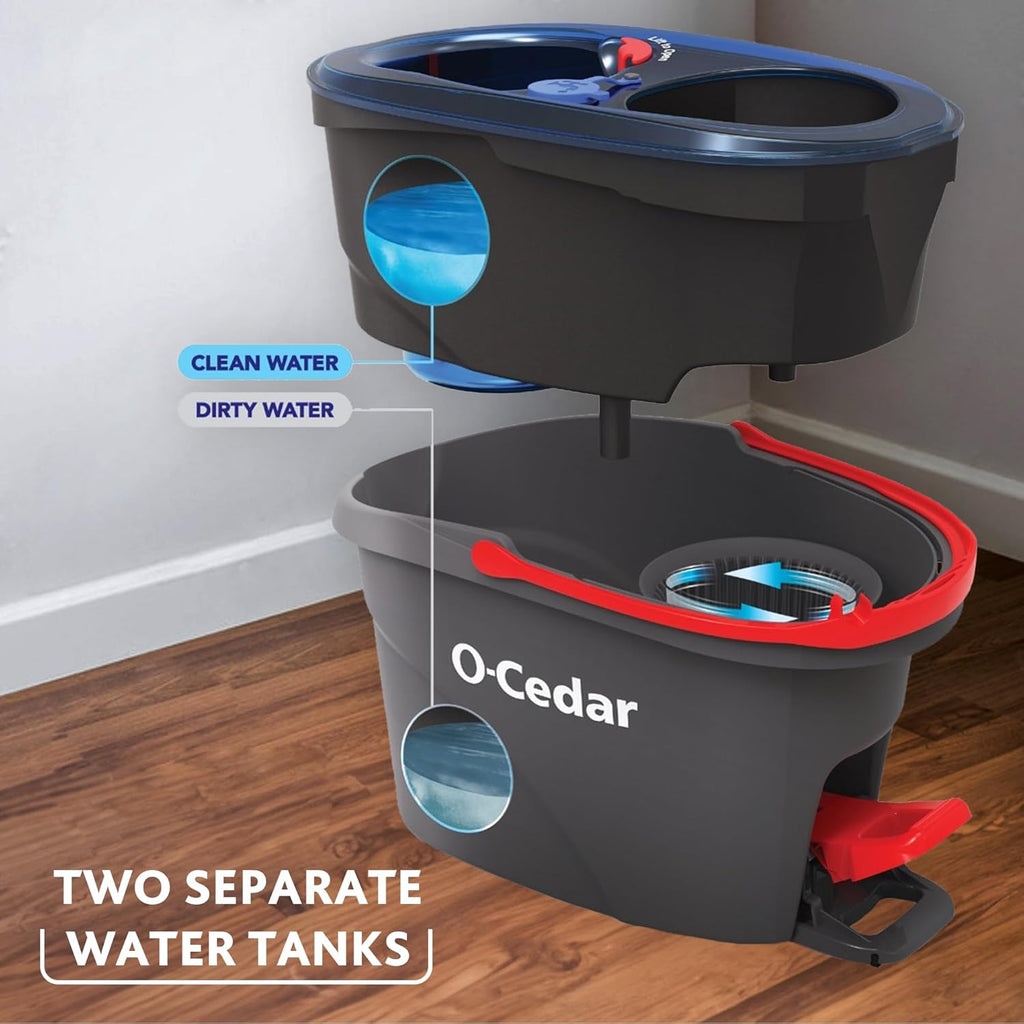 O-Cedar RinseClean Spin Mop & Bucket System