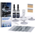 Windshield Chip Repair Kit,2 Bottles Car Glasses Repair kit