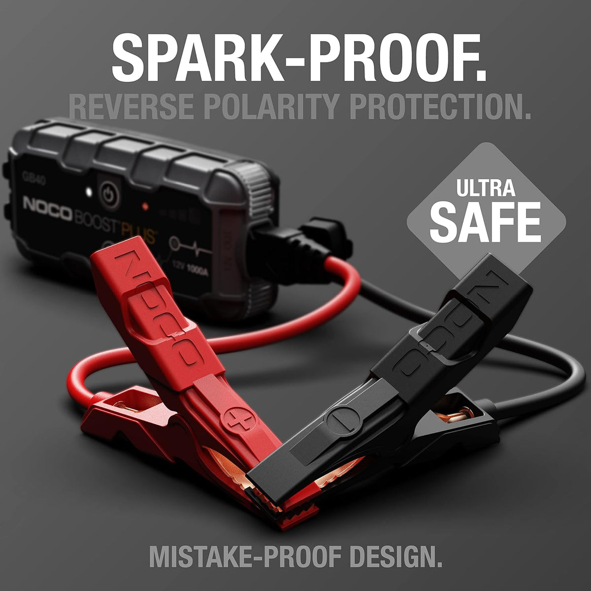 NOCO Boost GB40: 1000A UltraSafe Jump Starter ‰ÛÒ 12V Lithium Battery Booster