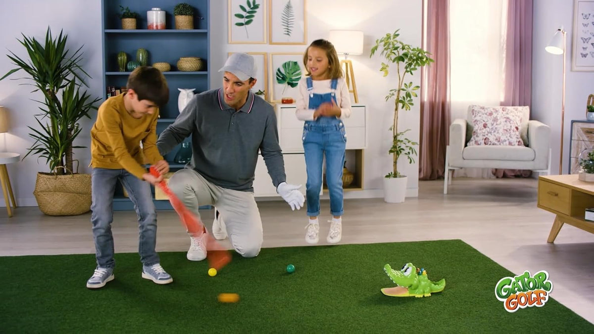 Gator Golf - Putt The Ball into The Gator's Mouth to Score Game by Goliath