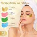 Under Eye Patches, 40 Pairs Eye Mask for Dark Circles, Puffy Eyes, Undereye
