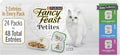 Purina Fancy Feast Gourmet Wet Cat Food Variety Pack, Petites Gravy