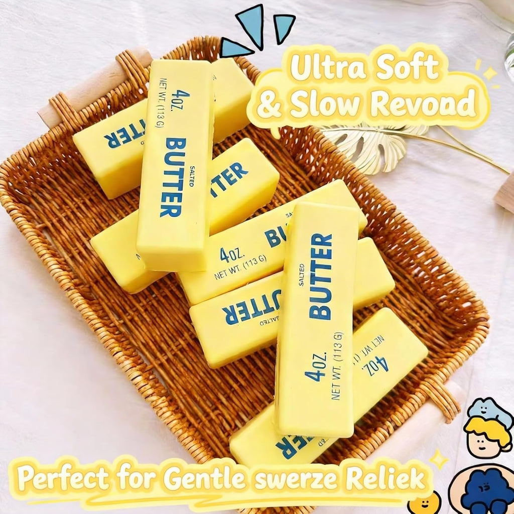 Midou Slow Rising Dumpling Squishy Butter Squeeze Toy Pack Sensory Stress