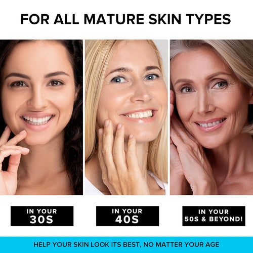 Anti-Aging Face Moisturizer with Retinol, Collagen & Hyaluronic Acid - Made
