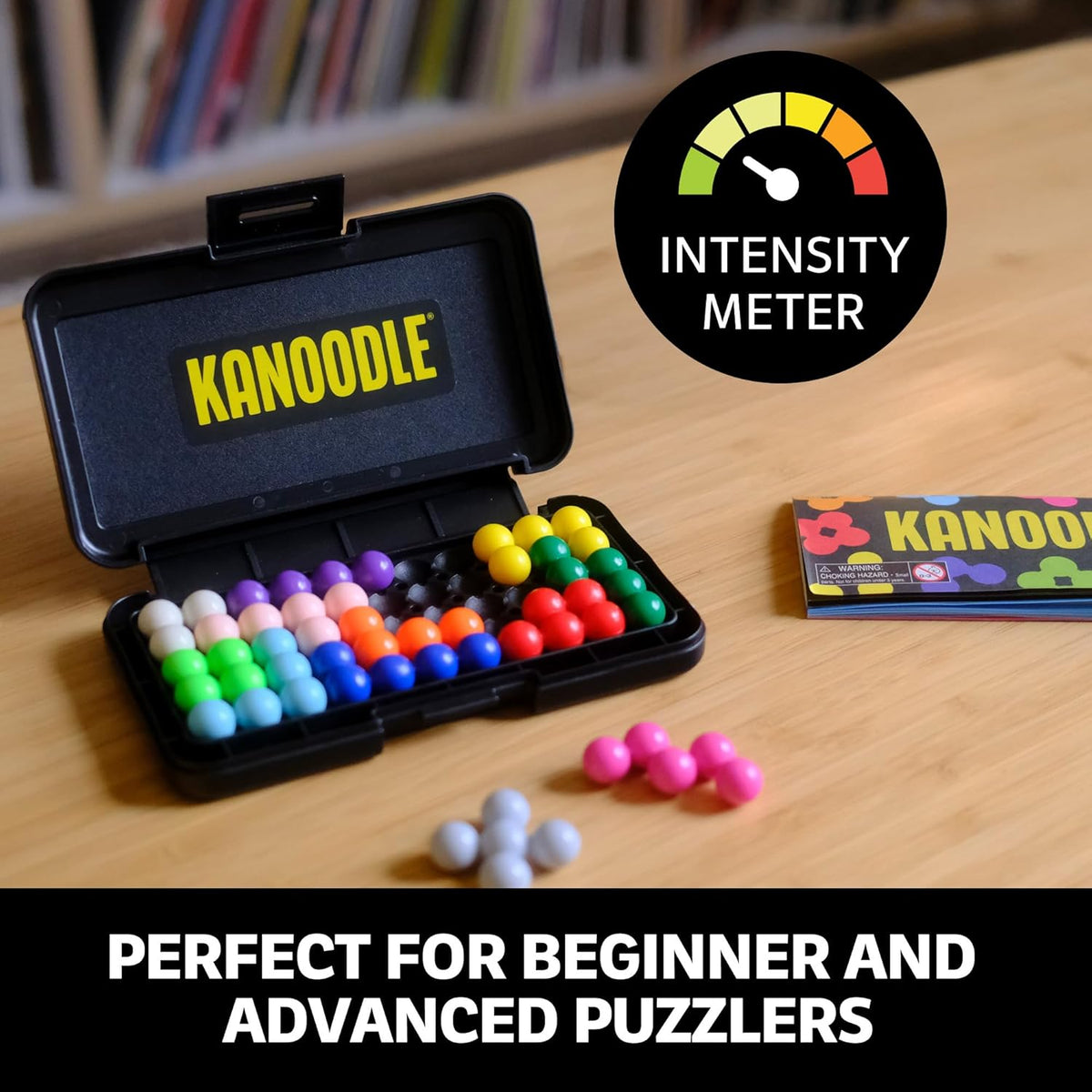 Educational Insights Kanoodle - 3D Brain Teaser Puzzles for Kids, Spatial