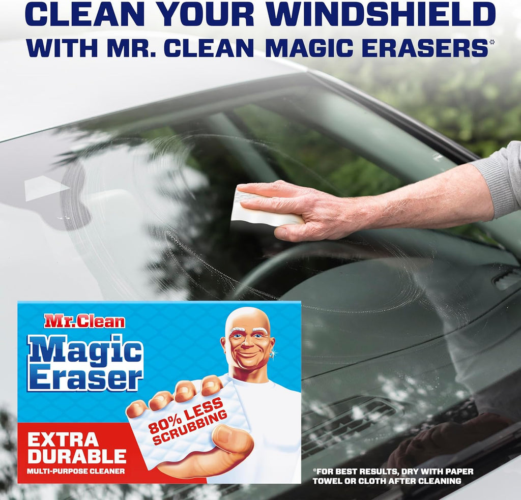 Mr. Clean Magic Eraser Sponge, All Purpose Cleaner, Cleaning Scrubber, Wall