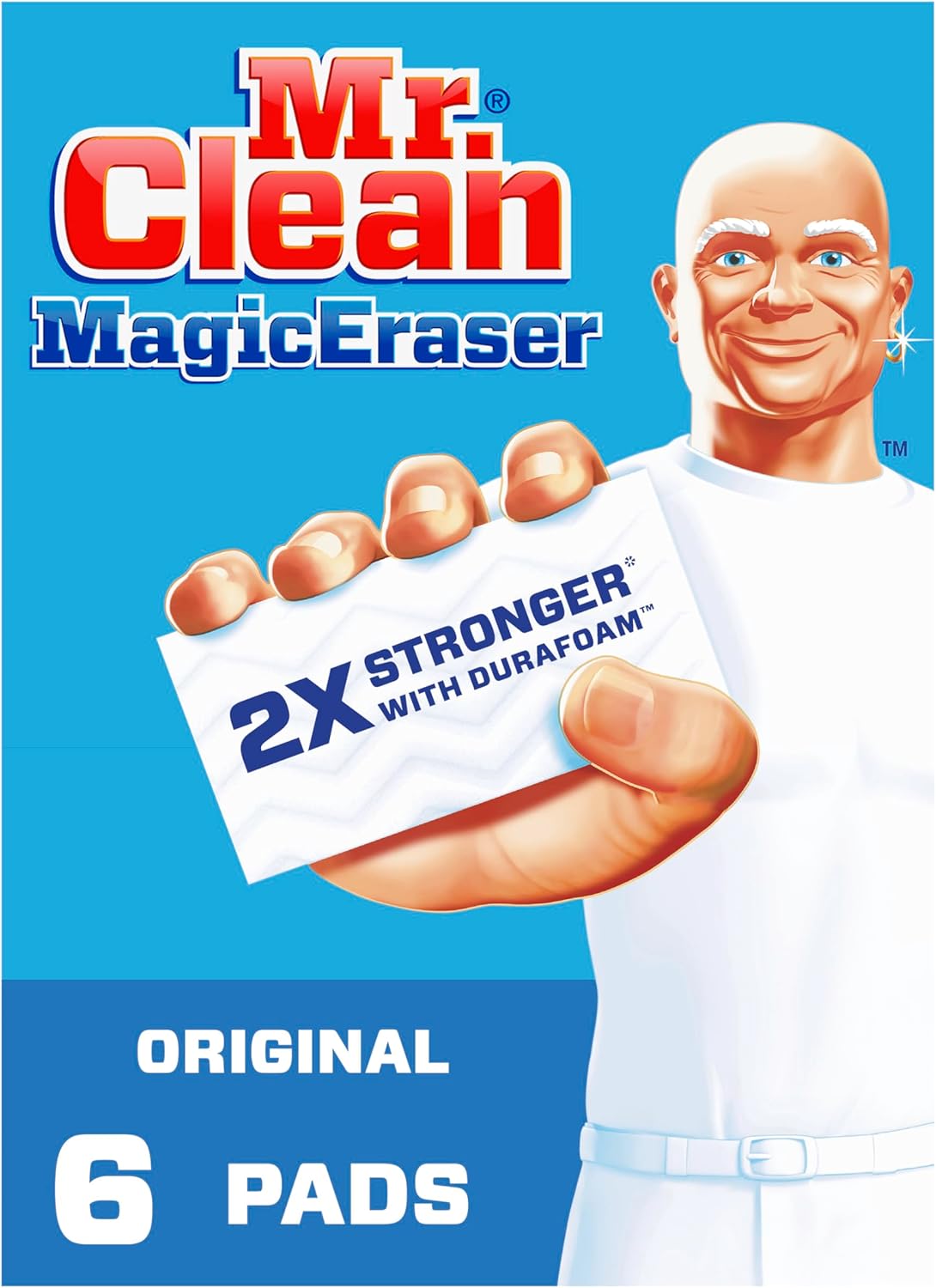 Mr. Clean Magic Eraser Original Cleaning Pads, Multi Purpose Cleaner