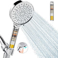 Cobbe Filtered Shower Head with Handheld, High Pressure 6 Spray Mode