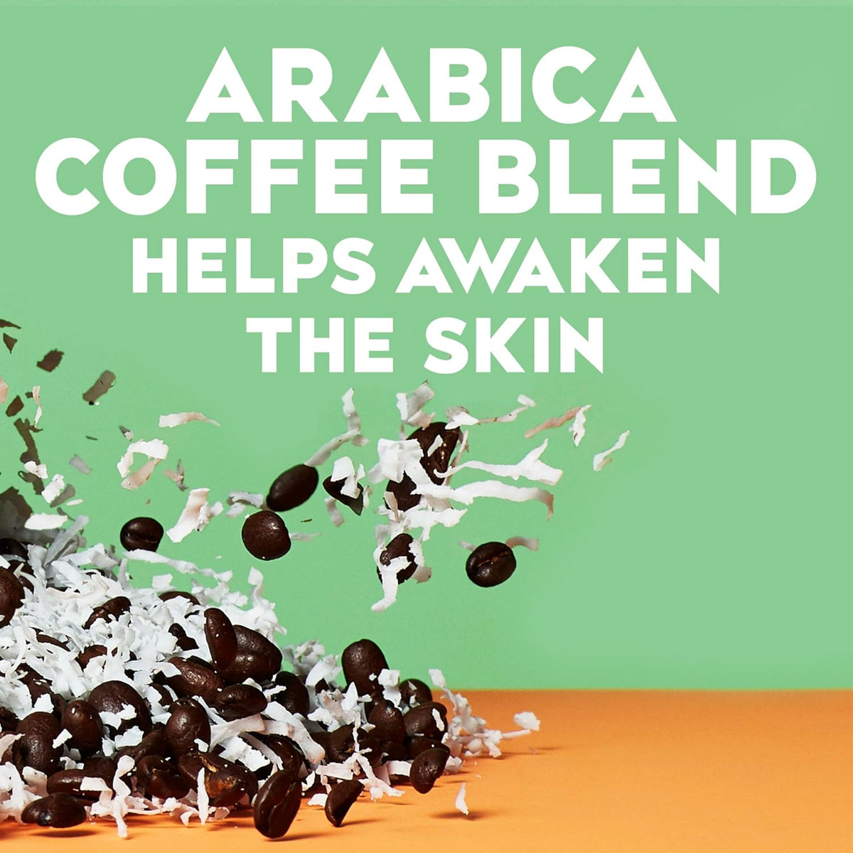 OGX Smoothing + Coconut Coffee Exfoliating Body Scrub with Arabica Coffee &