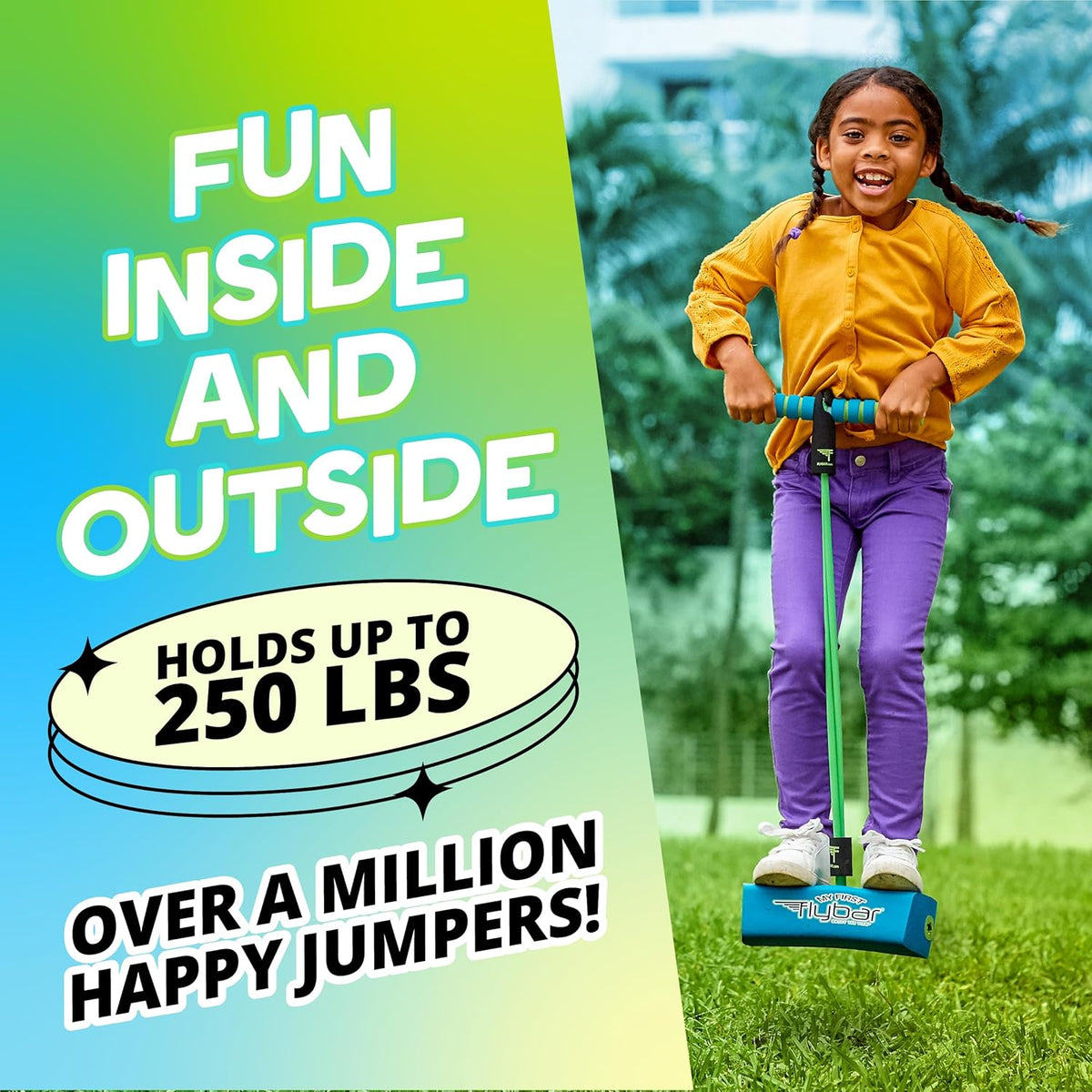 Flybar My First Foam Pogo Jumper for Kids Fun and Safe Pogo Stick for