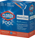 Cloroxå¨ Pool&Spa‰ã¢ Shock Clear, for Crystal Clear Swimming Pool Water
