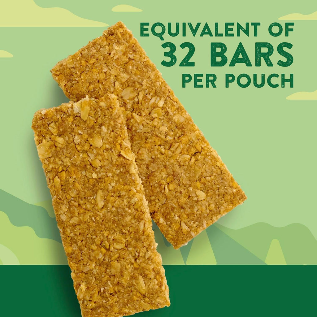 Nature Valley Crunchy Granola, Oats and Honey, Resealable Snack Pouch, Family